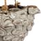 Hello Honey® 7.5" Ivory Hanging Stoneware Seashell Planter with Rope